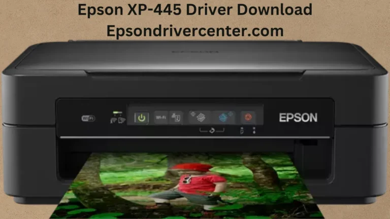Epson XP-445 Driver Download Epsondrivercenter.com