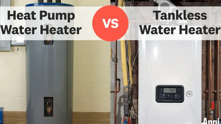 Heat Pump Water Heater vs Tankless