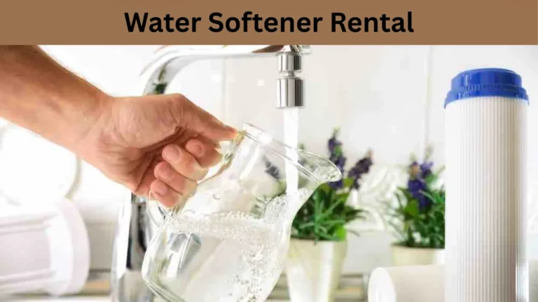 Water Softener Rental